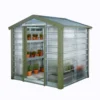 Adman Steel Sheds Multigrow 6.4x6.1 Greenhouse With Adjustable Vent