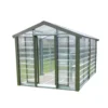 Adman Steel Sheds Multigrow 8x12 Greenhouse With Adjustable Vent