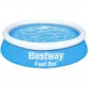 Bestway Fast Set™ Plain ABS Plastic & PVC Family Lounge Pool (W) 1.83m X (L) 1.83m