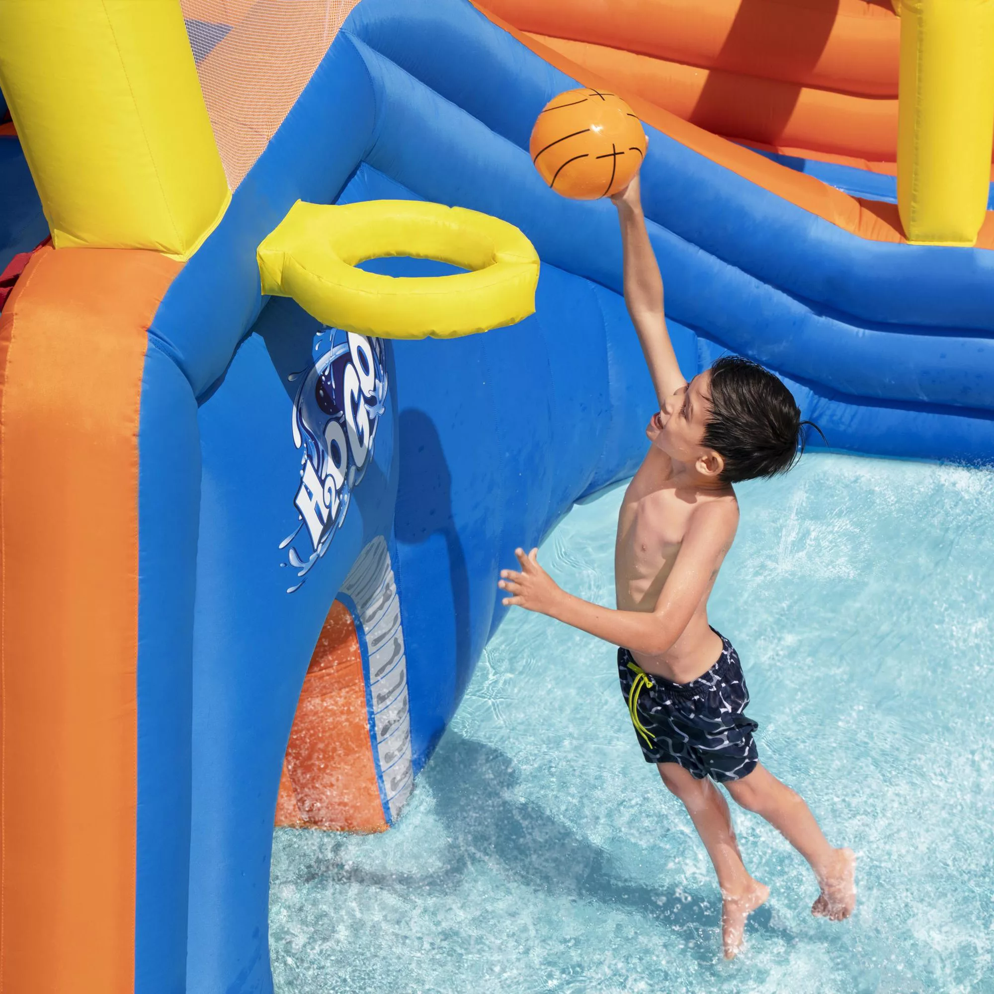 Bestway Multicolour Rectangular Super Speedway Water Park - Image 8