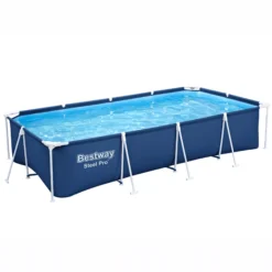Bestway Steel Pro® Plain Polyvinyl Chloride (PVC) & Steel Pool (W) 2.11m X (L) 4m