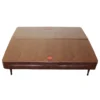 Canadian Spa Company Brown Square Cover (L)1.98m (W)1.98m