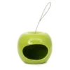 CJ Wildlife Ceramic Feeder Bird Mixes Green Apple Bird Feeder 0.5L