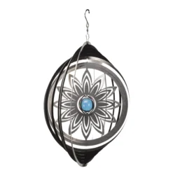 Flamboya Floral Orb Wind Spinner 30cm