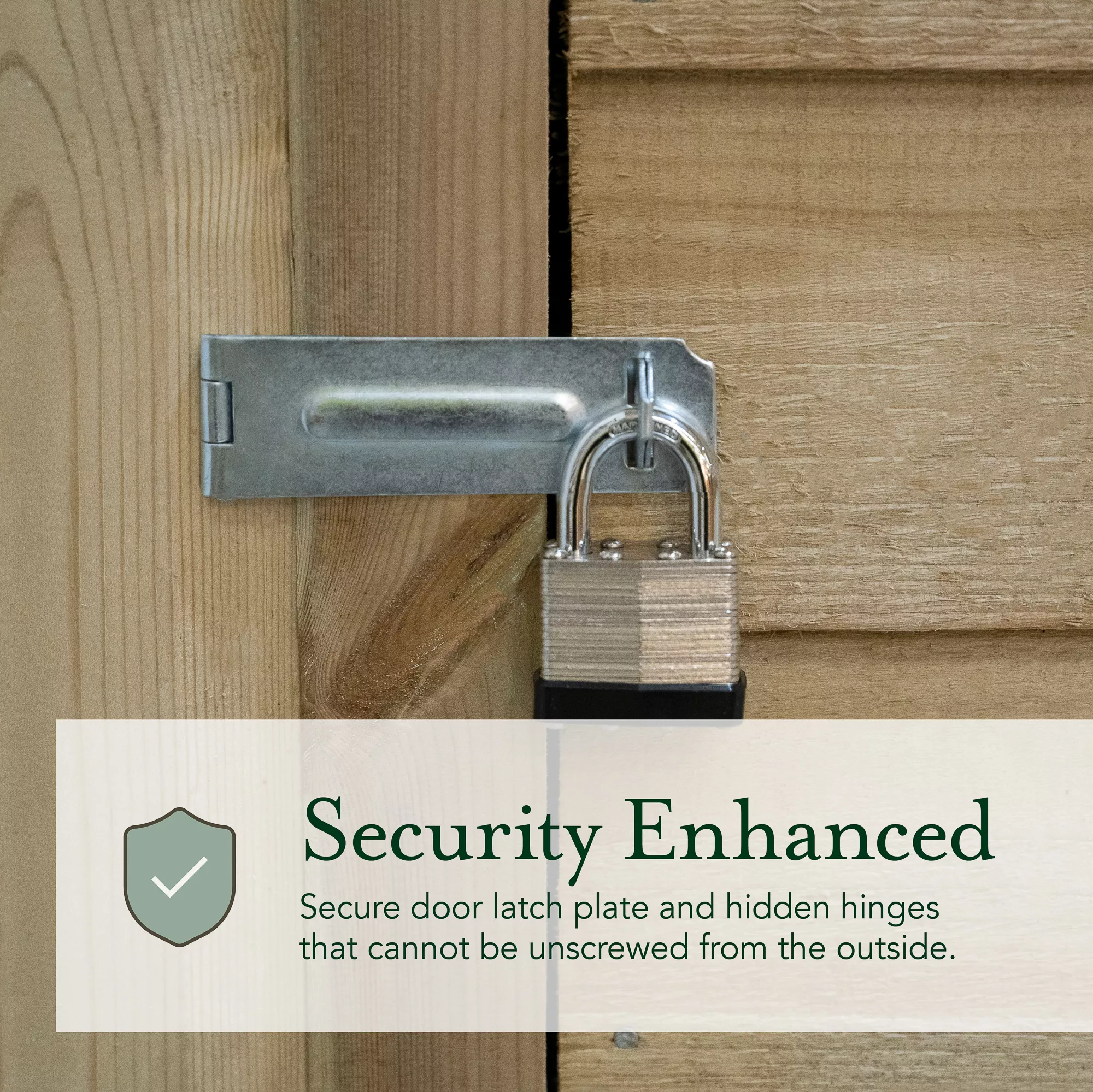 Forest Garden 6x10 Apex Pressure Treated Overlap Wooden Shed With Floor (Base Included) - Assembly Service Included - Image 8