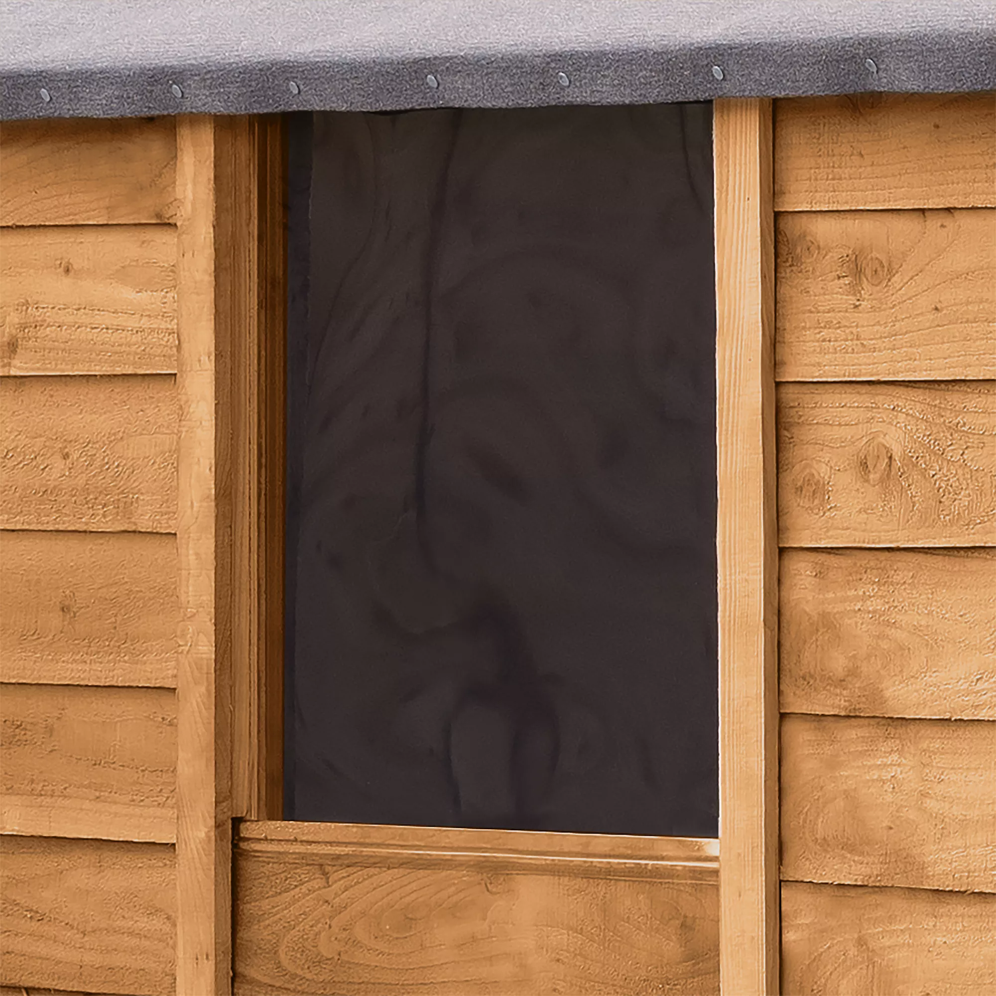 Forest Garden 6x4 Reverse Apex Dip Treated Overlap Wooden Shed With Floor - Assembly Service Included - Image 6