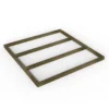 Forest Garden 6x6 Timber Shed Base (L) 177cm X (W) 182.6cm - Assembly Service Included
