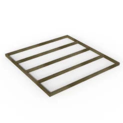 Forest Garden 8x8 Timber Shed Base (L) 236cm X (W) 241.6cm - Assembly Service Included