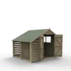 Forest Garden Apex Overlap Timber Shed - Assembly Service Included
