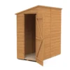 Forest Garden Delamere Range 6x3 Ft Pent Shiplap Wooden Shed With Floor
