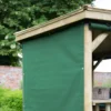 Forest Garden Green Rectangular Side Curtain, (W)3.6m - Assembly Not Required