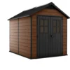 Keter Newton 7.5x9 Apex Tongue & Groove Plastic Shed With Floor