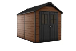 Keter Newton 7x11 Ft Apex Tongue & Groove Composite Shed With Floor