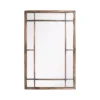 La Hacienda Aston & Wold Milano Gold Effect Rectangular Framed Garden Mirror 1000mm X 650mm