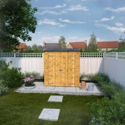 Mercia Tongue & Groove Solid Wood 6x2'6 Pent Garden Storage