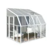 Palram - Canopia Rion 8x8 Pent Plastic Sun Room