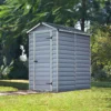 Palram - Canopia Skylight 6x4 Apex Dark Grey Plastic Shed With Floor