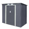 Rowlinson Trentvale 6x4 Pent Dark Grey Metal Shed