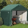 Shelterlogic 6x6 Ft Apex Green Plastic Shed