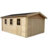 Shire 15x14 Bradenham Wooden Garage (Base Included)
