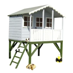 Shire 6x6 Stork Whitewood Pine Playhouse Assembly Service Included
