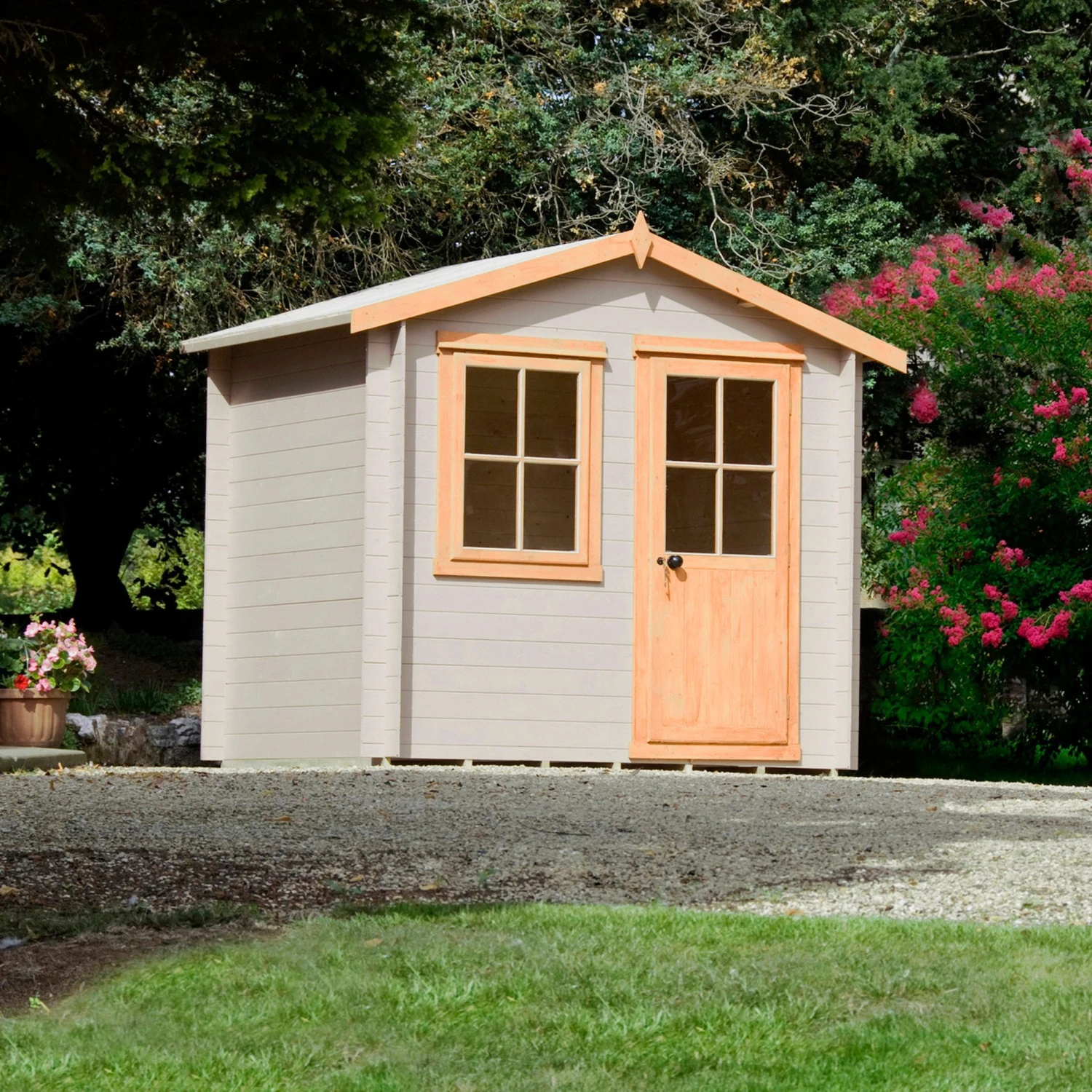Shire Hartley 10x10 Apex Tongue & Groove Wooden Cabin (Base Included) - Assembly Service Included - Image 7