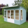 Shire Orchid Curved Roof 10x6 Curved Shiplap Wooden Summer House - Base Not Included