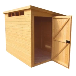 Shire Security Cabin 10x10 Ft Pent Shiplap Wooden Shed With Floor
