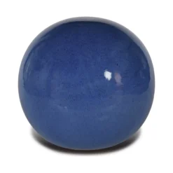 Terrastyle Blue Terracotta Sphere Garden Ornament (H)25cm