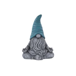 Terrastyle Grey, Blue Polystone Gnome Garden Ornament (H)43cm