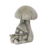 Terrastyle Grey Ceramic Gnome Garden Ornament (H)31cm