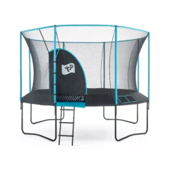 TP Toys Genius Black & Blue 12 Ft Trampoline